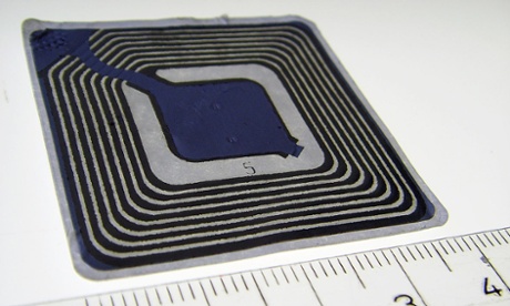 An RFID chip turns a label into a two-way information line that tells product makers about customers buying their wares.