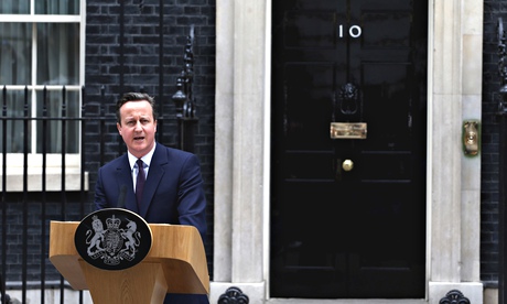David Cameron gives victory speech outside No 10 Downing Street