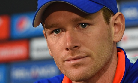 Eoin Morgan formed a partnership of 33 from 39 balls with Moises Henriques for Sunrisers Hyderabad