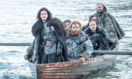Jon Snow and his not so merry band of brothers in Game Of Thrones, series five, episode eight: Hardhome