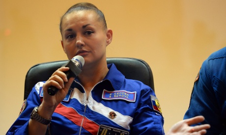 Russia's cosmonaut Yelena Serova.