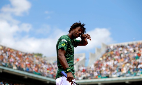 Gael Monfils is up against it.