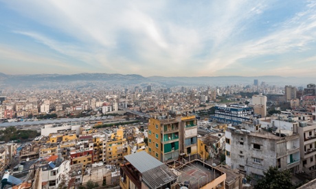 Beirut cityscape.