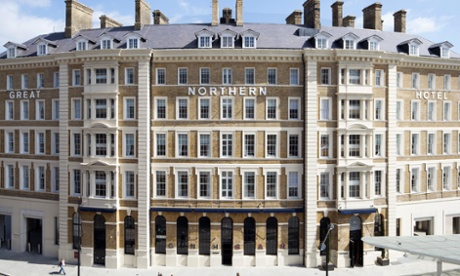 The Great Northern hotel at King's Cross in London.