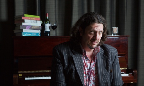 Jay Rayner photographed at The Rotunda, Kings Place, London for Guardian Membership.