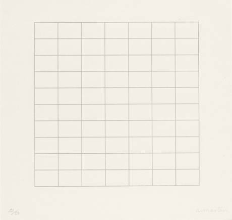 On a Clear Day, 1973, Agnes Martin (1912-2004).