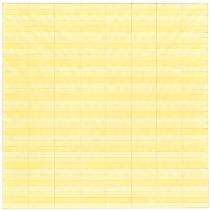 Untitled 1977, Watercolour and graphite on paper, Agnes Martin.