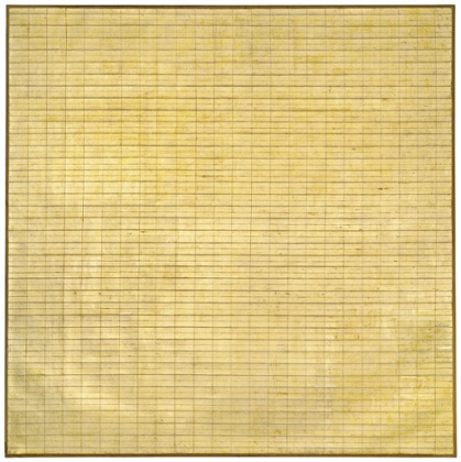 Agnes MartinFriendship 1963 Museum of Modern Art, New York © 2015 Agnes Martin / Artists Rights Society (ARS), New York