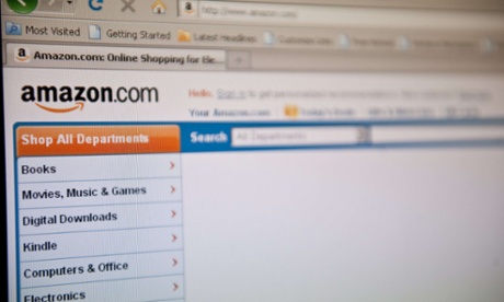 Amazon homepage