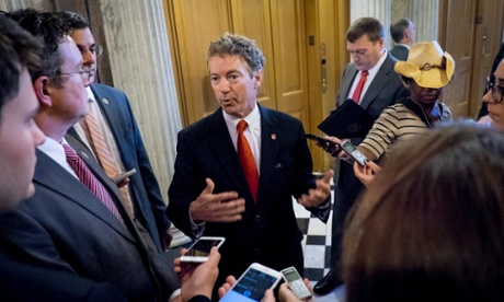 Senator Rand Paul on Capitol Hill