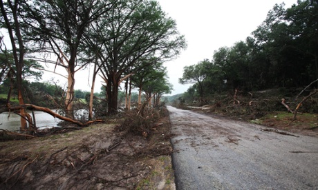 Floods ravaged parts of Texas and Oklahoma last week.