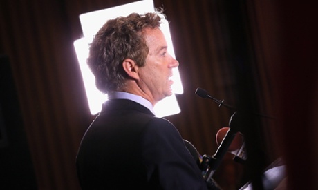 Rand Paul addresses the Baltimore county Republican party's annual Lincoln/Reagan Dinner.