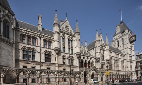 Royal Courts of Justice.