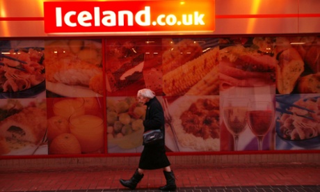 An Iceland shop.