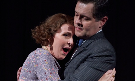 Mary Dunleavy as Christine and Mark Stone as Robert Storch