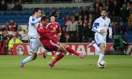 Hal Robson-Kanu, here scoring for Wales against Cyprus, has been working with a personal trainer to prepare for Friday's game against Belgium.