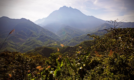 Mount Kinabalu in the state of Sabah, Borneo island, where 16 climbers lost their lives.