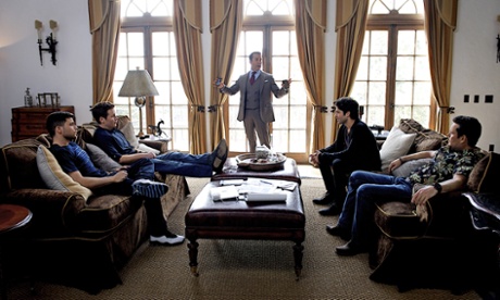 You've got male: Ari Gold holds court.