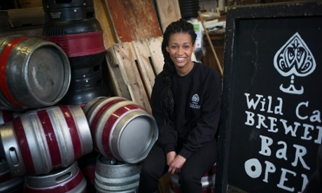 Jaega Wise, who gave up her previous life to become a brewer.