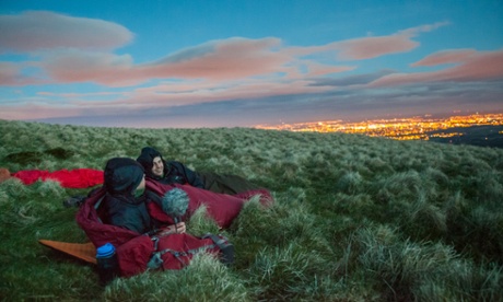 A Microadventure from Glasgow to the Campsie Fells.