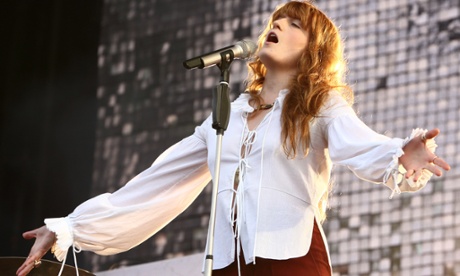 Florence Welch of Florence and the Machine performs on the first day of Governors Ball Festival in New York in June 2015