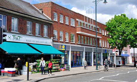 Lidl in Richmond Upon Thames, London.