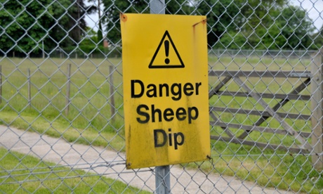 Sheep Dip Sign. Surrey, 2013