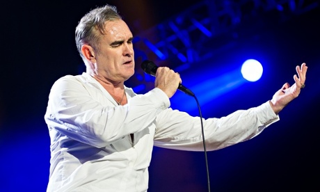 Morrissey Performs At O2 Arena In London
