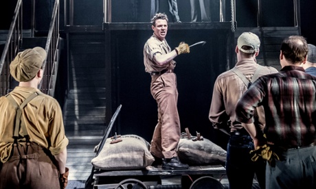 Hothead … Jamie Sives as dockworker Marty Ferrara in The Hook.