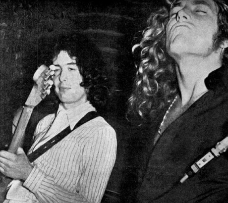 Led Zeppelin in India, 1972.