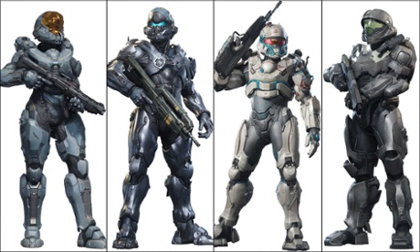 Spartans Kelly-087, Locke, Tanaka and Edward Buck