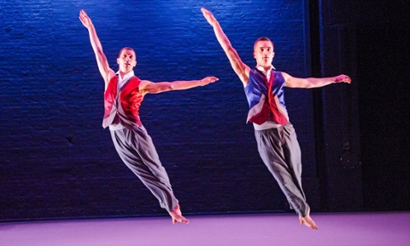 Jonathan Goddard and Liam Riddick in Mazur.