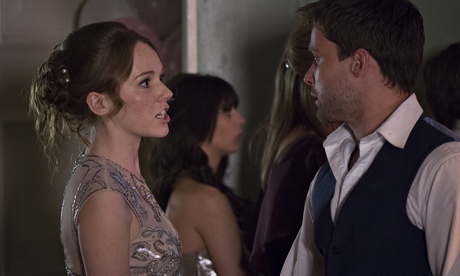 Uninvolving … Charlotte Spencer as Ellie and Christian Cooke as Stewart in Stonemouth. Photograph: G