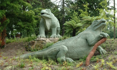 Crystal Palace Park dinosaurs.