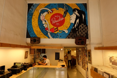 Discos Paradiso played a big role in supporting local DJs