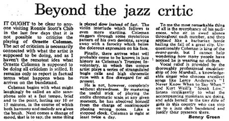 The Observer, 17 April 1966.