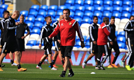 Belgium's Marc Wilmots