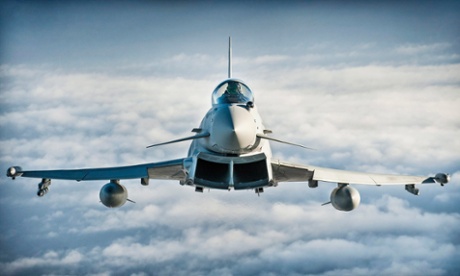 RAF Typhoon fighter