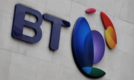 BT bucks falling market.