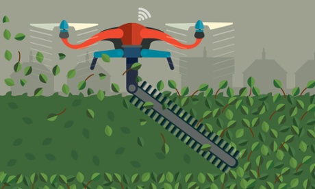 Automatic hedge clipper