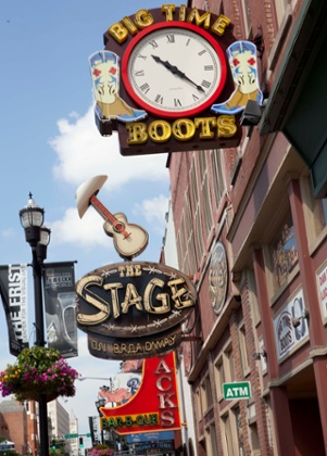 Nashville's Broadway.
