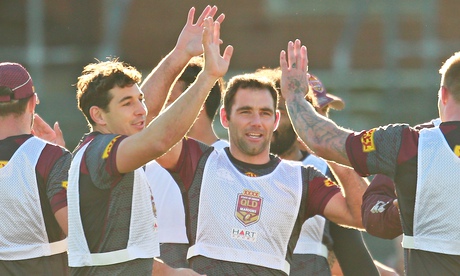 Queensland Maroons Training Session