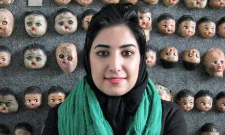 Iranian artist and activist Atena Farghadani.