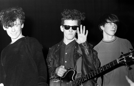 Jim and William Reid with then bandmate Bobby Gillespie in 1985. 