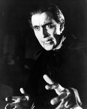 Lee in 1958's Dracula.