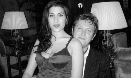 Nick Shymansky with Amy Winehouse.