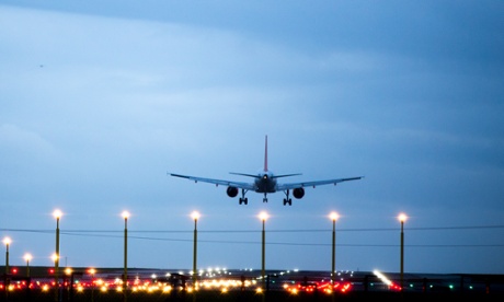 An aircraft landing. A row over competition could tug at the foundations of modern flying, some warn.