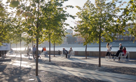 Krymskaya embankment, Moscow.