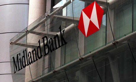 Midland Bank on its way to becoming HSBC in 1998.