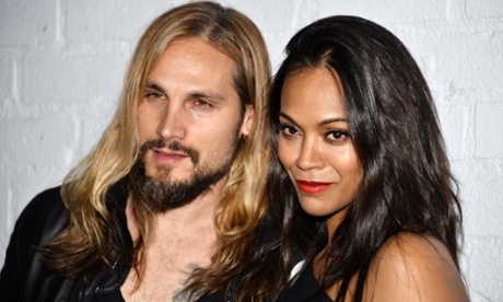 Marco and Zoe Saldana